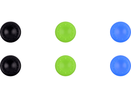 ISY Grips pour joystick de manette PS4 6 pièces (IC-501)