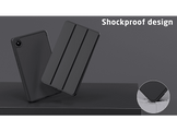 ISY Housse de protection Bookcover Galaxy Tab A9 Gris (ICT 2102-GY)