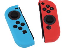 Charger l&#39;image dans la galerie, ISY Housse de protection pour manette Switch Bleu / Rouge (IC-5005)
