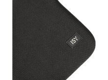 Charger l&#39;image dans la galerie, Un tapis de souris noir avec le logo ISY dans le coin.
