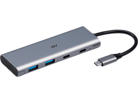 ISY Hub USB-C multi-ports Argenté (IHU-5200)