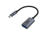 ISY IAD-1050 USB-C vers USB-A Adaptateur 0.15 m Noir