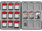 ISY IC-5030 Étui pour cartes de jeu pour Switch / Switch 2 Noir