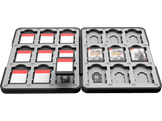 ISY IC-5030 Étui pour cartes de jeu pour Switch / Switch 2 Noir