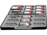 ISY IC-5030 Étui pour cartes de jeu pour Switch / Switch 2 Noir