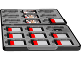 ISY IC-5030 Étui pour cartes de jeu pour Switch / Switch 2 Noir