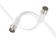 Câble ISY blanc avec deux connecteurs, avec logo 'ISY' sur les deux.