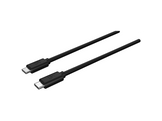 ISY IUC-1031 Câble USB-C - USB-C 0.75 m Noir