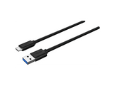 ISY IUC-1033 USB-C - USB-A Câble 0.75 m Noir