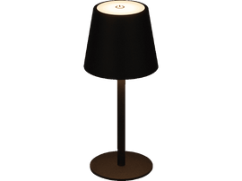 ISY Lampe de table rechargeable LED Noir (IDL 2000)