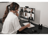 ISY Micro-casque sans fil avec station de recharge (IHS-8200) Micro-casque Noir