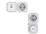 ISY Multiprise Flexible USB-A / USB-C Blanc (IPS-2001-W)