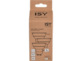ISY Pack de 3 ampoules LED blanc chaud GU10 4.7 W (ISYLED-GU10-4.7W3PACK)