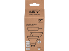 Charger l&#39;image dans la galerie, ISY Pack de 3 ampoules LED blanc chaud GU10 4.7 W (ISYLED-GU10-4.7W3PACK)
