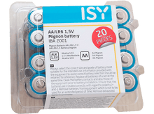 Charger l&#39;image dans la galerie, ISY Piles AA 20 Pack (IBA-2001)
