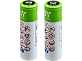 ISY Piles AAA rechargeables 800 mAh 2 pièces (IAB-1003)
