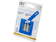 ISY Piles alcalines 4 x AAA (IBA-1004)