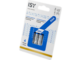 ISY Piles alcalines 4 x AAA (IBA-1004)
