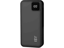 Charger l&#39;image dans la galerie, ISY Powerbank 20.000 mAh Noir (IPP 20001)
