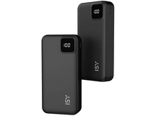 Charger l'image dans la galerie, ISY Powerbank 20.000 mAh Noir (IPP 20001)
