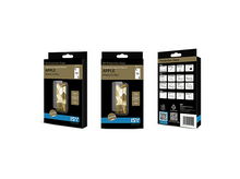 Charger l'image dans la galerie, Trois boîtes de protections d'écran de téléphone, montrant le produit et les détails.
