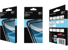 Charger l'image dans la galerie, Trois boîtes de protection d'écran de téléphone. Elles présentent le produit, un protecteur d'écran Google Pixel 9a, avec des instructions et la marque.
