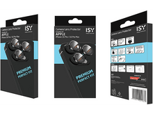 Charger l'image dans la galerie, Trois boîtes de protections d'objectifs d'appareil photo sont affichées, chacune avec des graphiques de téléphone et d'objectif.
