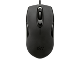 ISY Souris Silent Rubber Coated Noir (ICM-3000)