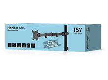 Charger l&#39;image dans la galerie, Boîte de bras de moniteur avec texte et images, sur fond blanc, détails du produit.
