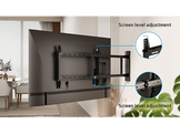 ISY Support mural électrique pour TV 32" à 75" VESA max. 600 x 400 mm (ITV 800)