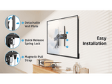 ISY Support mural pour TV 32" à 65" VESA max. 400 x 400 mm (ITV 1100)
