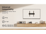 ISY Support mural pour TV 32" à 65" VESA max. 400 x 400 mm (ITV 1100)