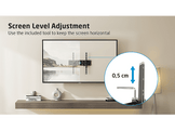 ISY Support mural pour TV 32" à 65" VESA max. 400 x 400 mm (ITV 2100)