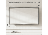 ISY Support mural pour TV  32" à 65" VESA max. 400 x 400 mm (ITV 3400)