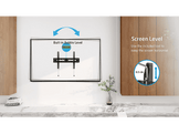 ISY Support mural pour TV 32'' à 80'' VESA max. 600 x 400 mm (ITV 1200)