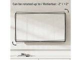 ISY Support mural pour TV 32'' à 80'' VESA max. 600 x 400 mm (ITV 1200)