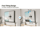 ISY Support mural pour TV 37" à 80" VESA max. 600 x 400 mm (ITV 2200)