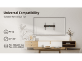 ISY Support mural pour TV 37" à 80" VESA max. 600 x 400 mm (ITV 2200)