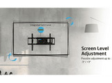ISY Support mural pour TV 37" à 85" VESA max. 600 x 400 mm (ITV 3300)