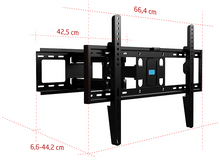 Charger l&#39;image dans la galerie, ISY Support mural pour TV 37&quot; à 85&quot; VESA max. 600 x 400 mm (ITV 3300)
