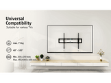 ISY Support mural pour TV  40" à 100" VESA max. 800 x 600 mm (ITV 2400)