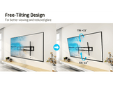 ISY Support mural pour TV  40" à 100" VESA max. 800 x 600 mm (ITV 2400)