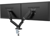 ISY Support pour moniteur pour 2 moniteurs jusqu'à 32'' Dual Gaslift Noir (IMA-2100)