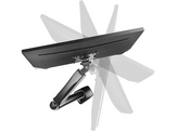 ISY Support pour moniteur pour moniteur jusqu'à 32'' Single Gaslift Noir (IMA-2000)