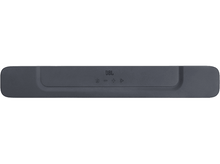 Charger l&#39;image dans la galerie, Barre de son JBL gris foncé avec boutons d&#39;alimentation, Bluetooth et lecture/pause.
