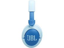 Charger l&#39;image dans la galerie, Casque JBL Jr. bleu. L&#39;arceau est bleu clair.
