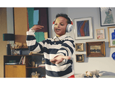 JBL Casque audio sans fil JUNIOR 470NC BT OVER EAR KIDS WHITE