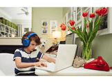 JBL Casque audio sans fil pour enfants JR 460NC Bleu (JBLJR460NCBLU)