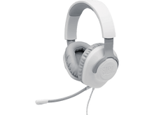 Charger l&#39;image dans la galerie, JBL Casque gamer Quantum 100 Blanc (JBLQUANTUM100WHT)
