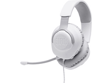 Charger l&#39;image dans la galerie, JBL Casque gamer Quantum 100 Blanc (JBLQUANTUM100WHT)
